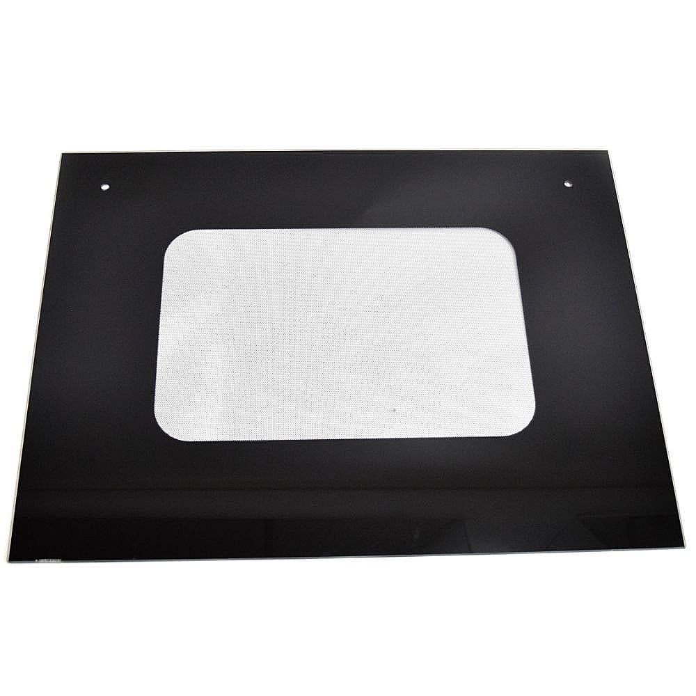 Photo of Range Oven Door Outer Panel (Black) from Repair Parts Direct