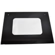 Range Oven Door Outer Panel (black) for GE JMP28BC2WH - Part WB57T10098