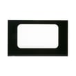 Range Oven Door Outer Panel (black) WB57T10158