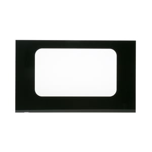 Range Oven Door Outer Panel (black) WB57T10158