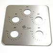 Cooktop Glass Control Panel Assembly for GE JGP963WEC2WW - Part WB57T10201