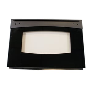 Range Oven Door Outer Panel Assembly (black) WB57T10259