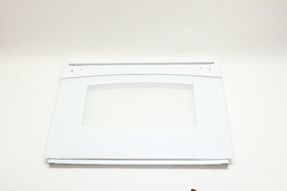 Photo of Range Oven Door Outer Panel (White) from Repair Parts Direct