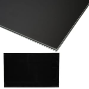 Wall Oven Door Outer Panel (black) WB57T10263