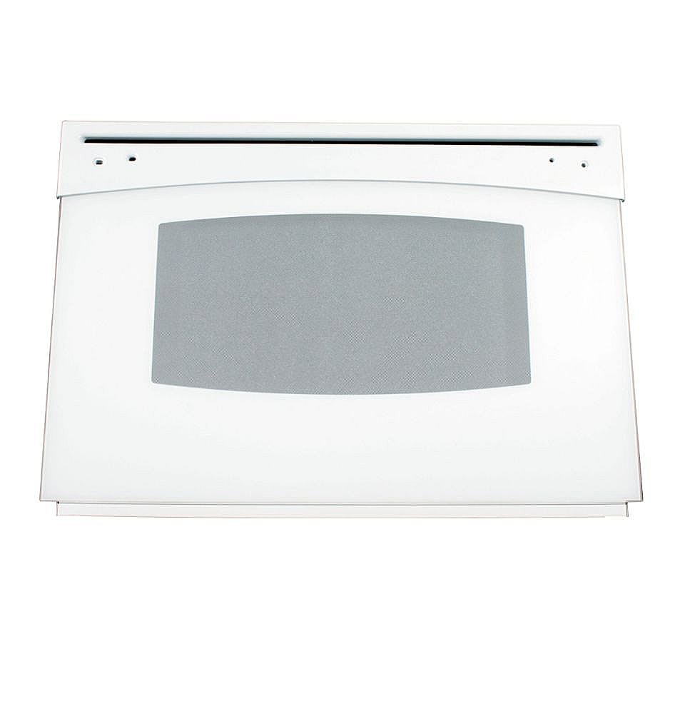 Photo of Range Oven Door Outer Panel (White) from Repair Parts Direct