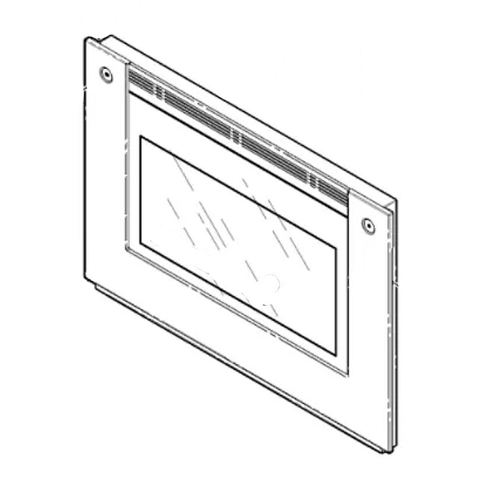 Wall Oven Door Outer Panel (Stainless)