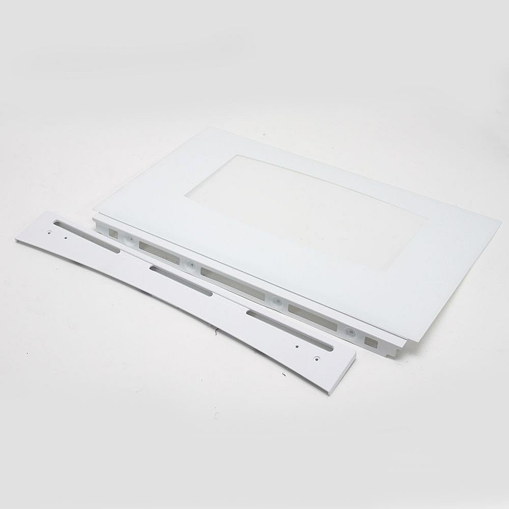 Photo of Range Oven Door Outer Panel (White) from Repair Parts Direct