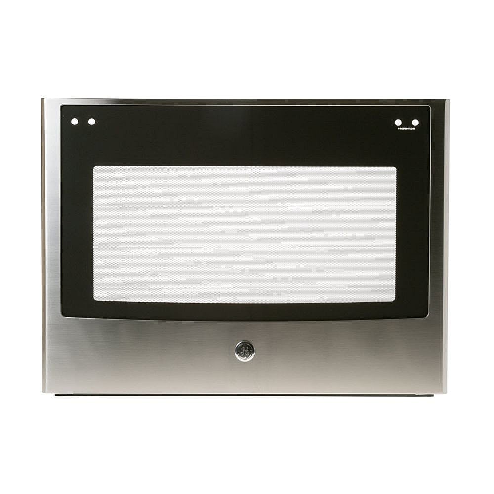 Part #wb56X33178, Wall Oven Door Outer Panel Assembly (Stainless) (Replaces Wb56X27383) / 37.00 x 27.00 x 5.00