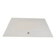 Range Oven Door Outer Panel (white) for GE JM250DT1WW - Part WB57X20142