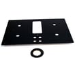 Cooktop Main Top (white) for GE JGP989BK2BB - Part WB61X10001