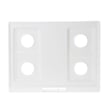 Range Main Top (white) (replaces Wb62k0016, Wb62k15, Wb62k16) WB62K10001