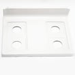 Cooktop for GE JGBP26DEM3WW - Part WB62K10062