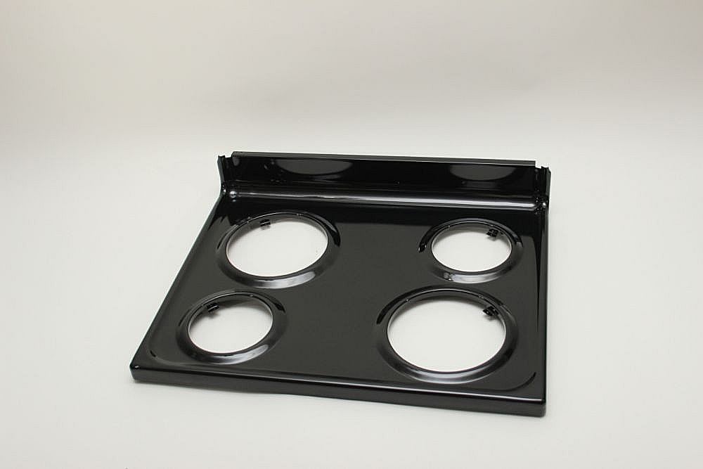 Photo of Range Main Top (Black) from Repair Parts Direct