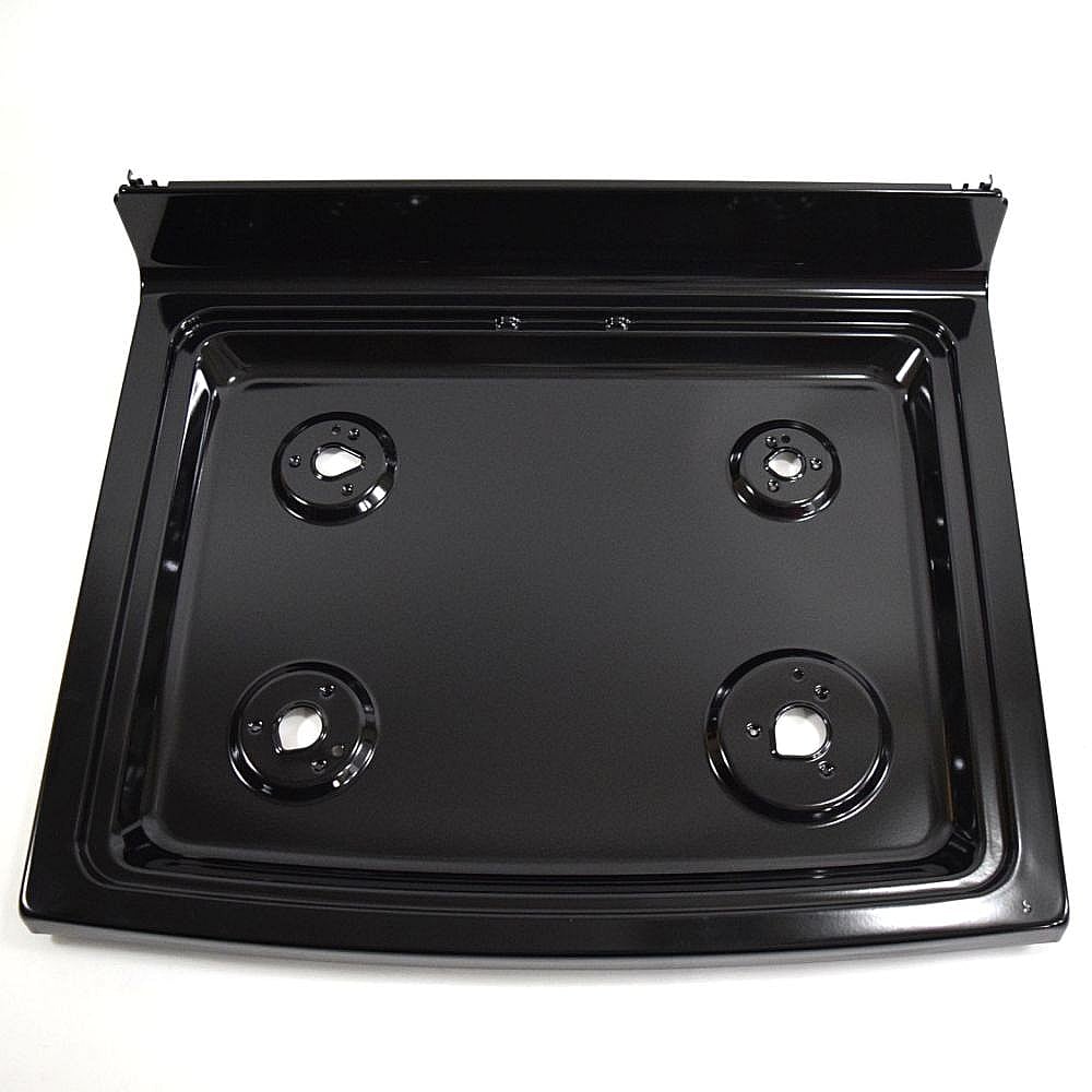 Photo of Range Main Top (Black) from Repair Parts Direct