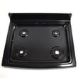 Range Main Top (black) for GE JGBP36DEM3BB - Part WB62K10087