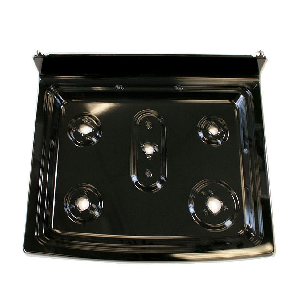 Photo of Range Main Top (Black) from Repair Parts Direct