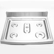 Range Main Top for GE PGB910SEM4SS - Part WB62K10116
