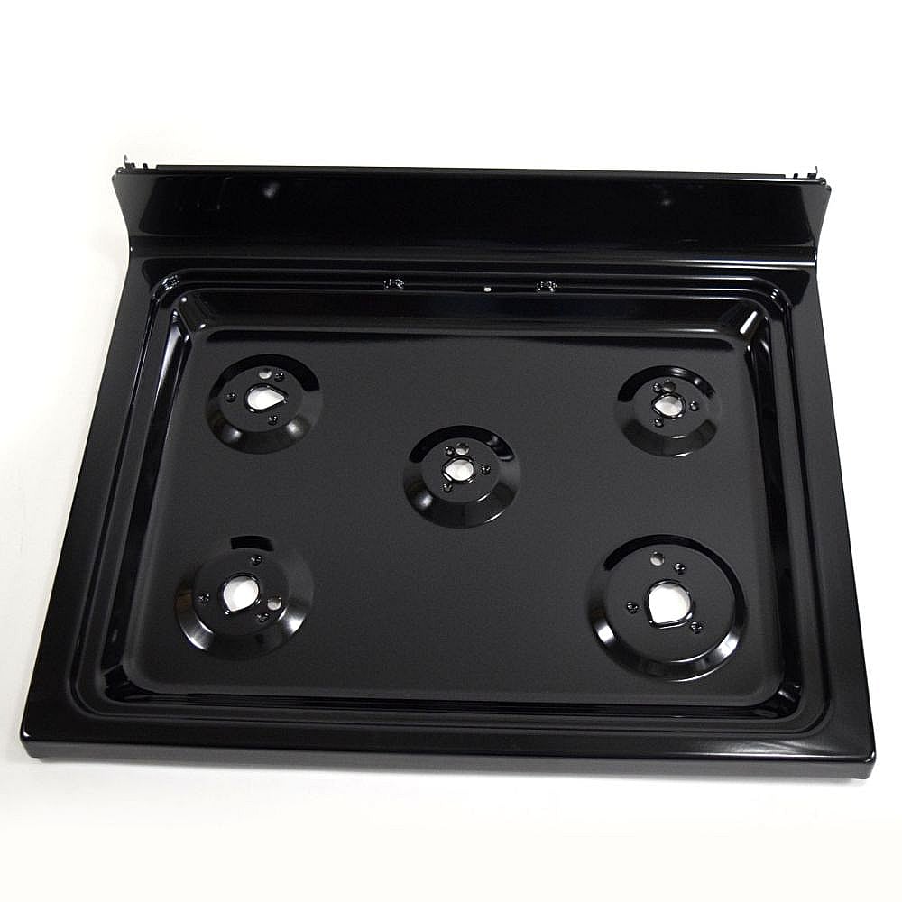 Photo of Range Main Top (Black) from Repair Parts Direct