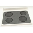 Range Main Top Assembly for GE JB500CD1CC - Part WB62T10062