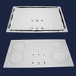 Cooktop Glass Top Assembly for GE PP962BM1BB - Part WB62T10150