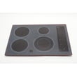 Cooktop Main Top Assembly for GE JP350TC1WW - Part WB62T10154