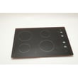 Cooktop Main Top for GE JP340BJ1BB - Part WB62T10333