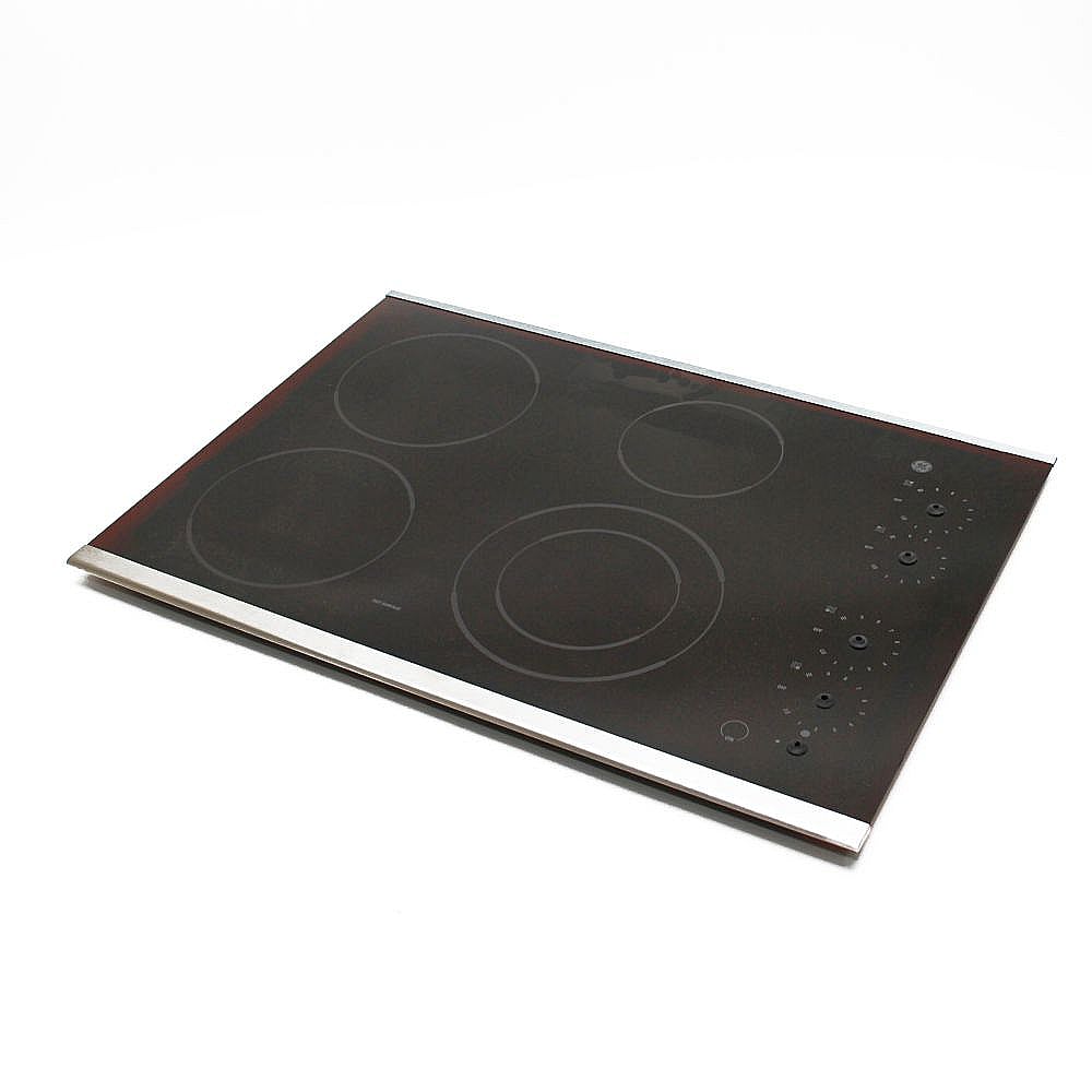 Photo of Cooktop Main Top (Black and Stainless) from Repair Parts Direct