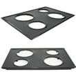 Cooktop Main Top for GE JSP39BK5BB - Part WB62T10425