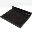 Range Main Top Assembly (black) for GE JBP89SL1SS - Part WB62T10434
