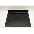 Range Main Top Assembly (black) for GE EER3000L01BB - Part WB62T10480
