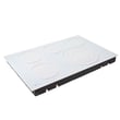 Range Main Top (white) for GE JS968TK3WW - Part WB62T10532
