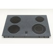 Range Main Top Assembly for GE JSP42CK5CC - Part WB62T10535