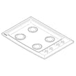 Cooktop Main Top for GE ZGU384NSM1SS - Part WB62T10536