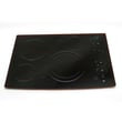 Cooktop Main Top (black) for GE PP912SM1SS - Part WB62T10577