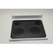 Range Top Glass for GE JB660DM2WW - Part WB62T10606