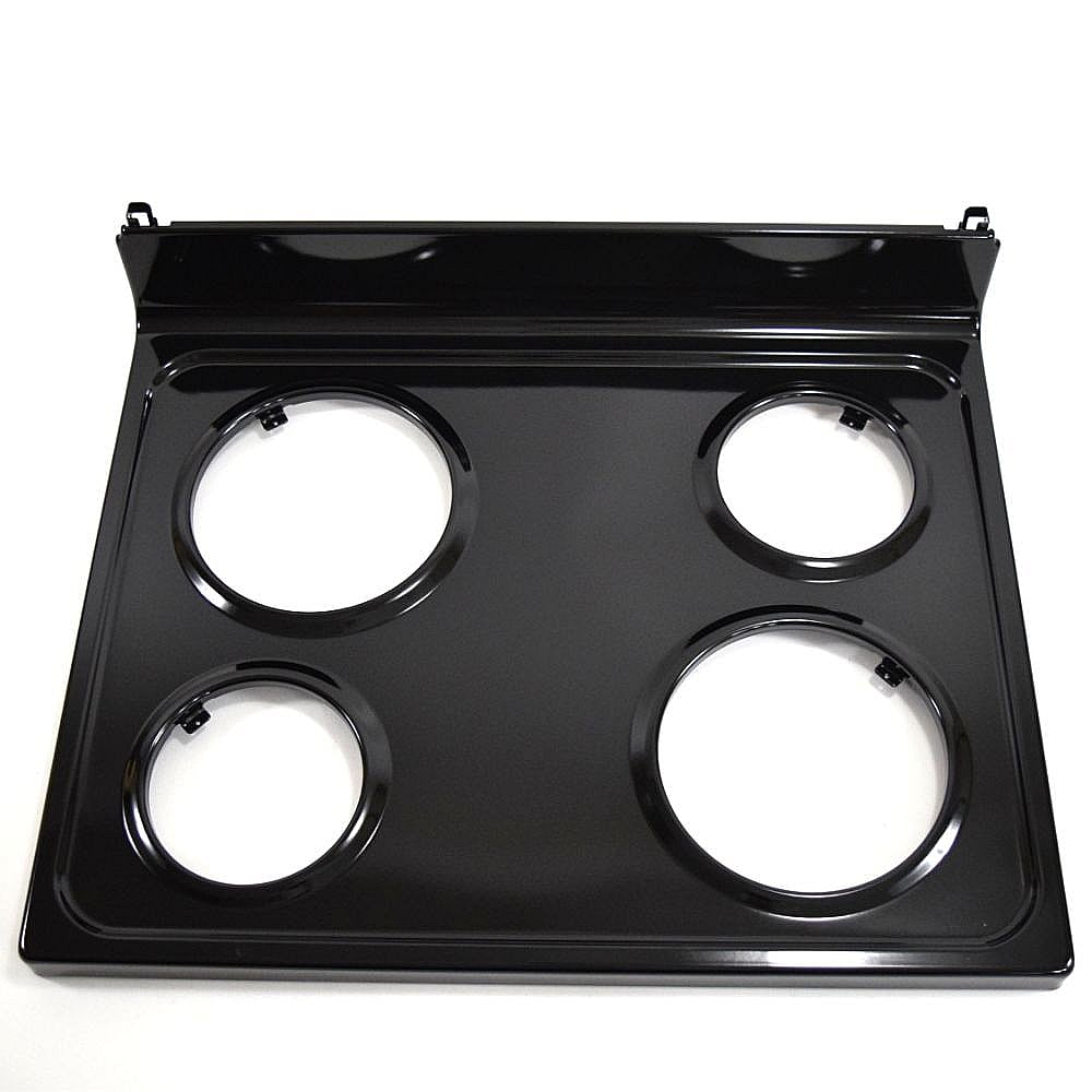 Photo of Range Main Top (Black) from Repair Parts Direct