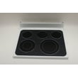 Range Main Top Assembly for GE JB870DR1BB - Part WB62T10642