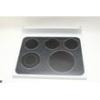 Range Main Top Assembly for GE JB680DP2BB - Part WB62T10721