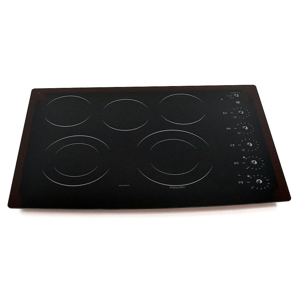 Photo of Cooktop Main Top Assembly (Black) from Repair Parts Direct