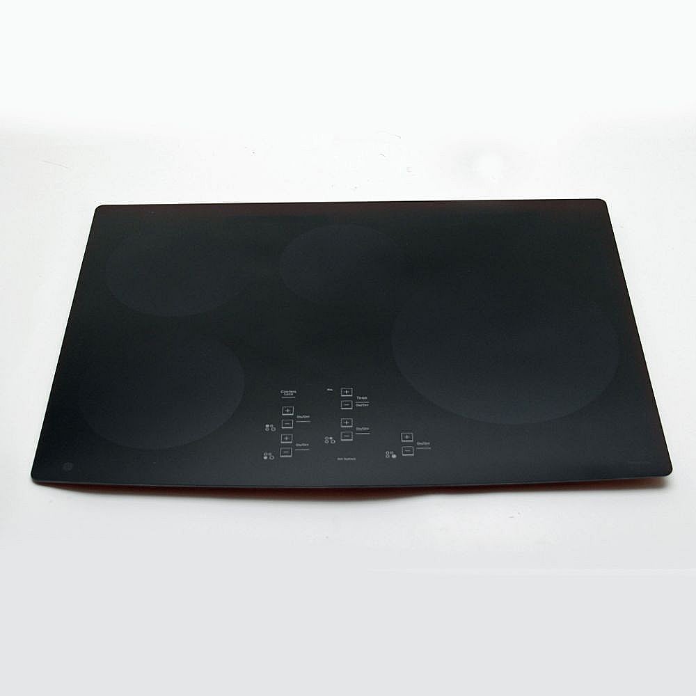 Part #wb62X10052, G.e. Cooktop Main Top (Black) / 40.80 x 26.10 x 5.70