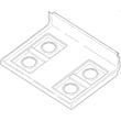 Range Top for GE JGBS14PCF1WW - Part WB62X21233