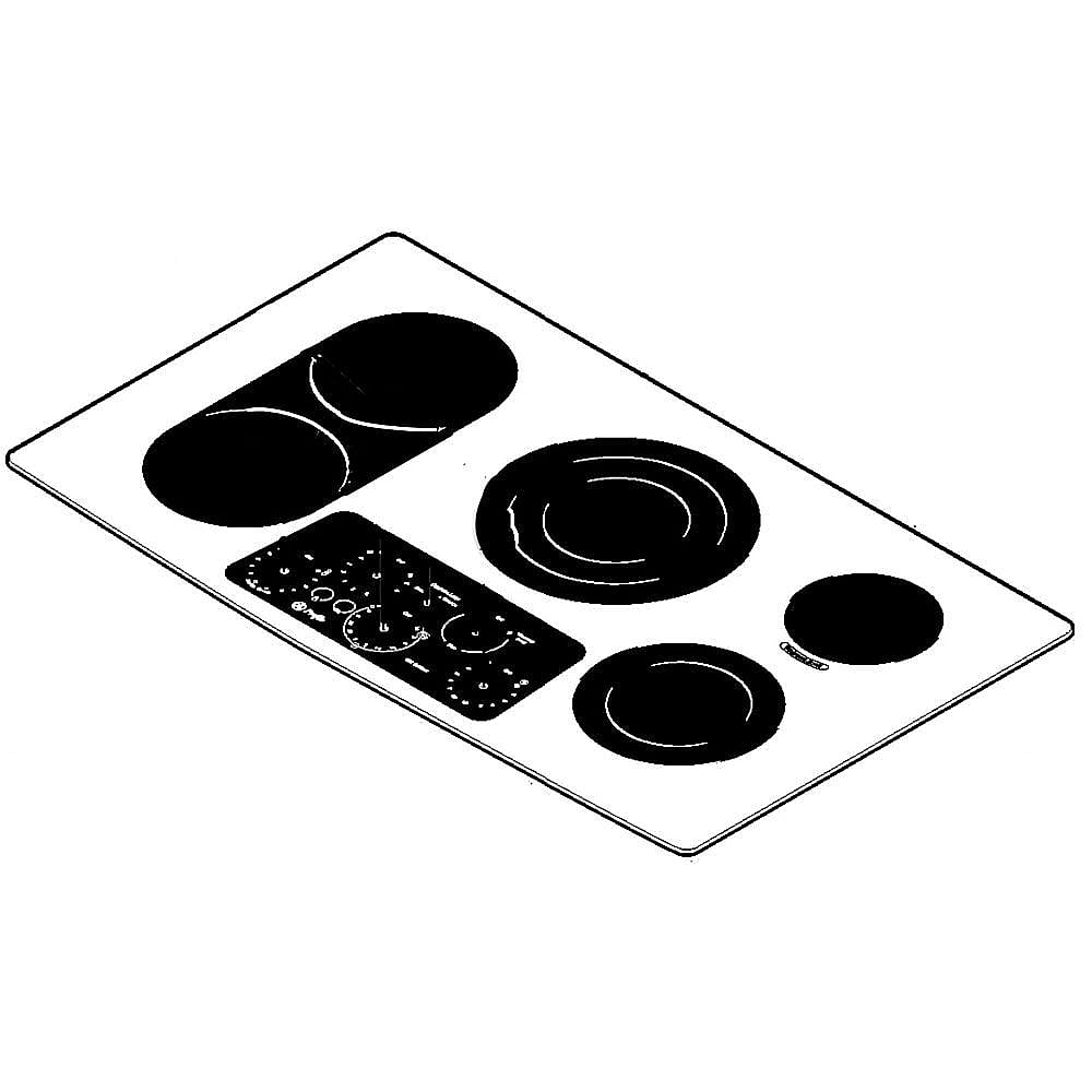 Cooktop Main Top (White)