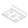 Range Main Top for GE JGB660DEJ1BB - Part WB62X24778