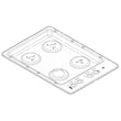Cooktop Main Top Assembly for GE PGP943SET5SS - Part WB62X25917