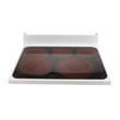 Rangetop Gla for GE JB625DK9WW - Part WB62X25976