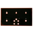 Ge Cooktop Main Top (black) for GE JGP5536DL1BB - Part WB62X29349