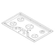 Ge Cooktop Main Top (stainless) for GE PGP7030SL4SS - Part WB62X29437