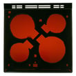 Range Main Top for GE JAS640RM5SS - Part WB62X30917