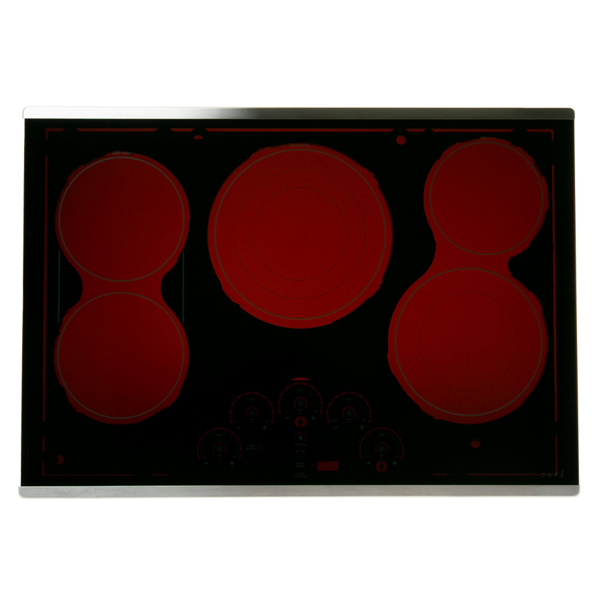 GE Part #wb62X33182, Caf Maintop Glass And Frame Asm 30
