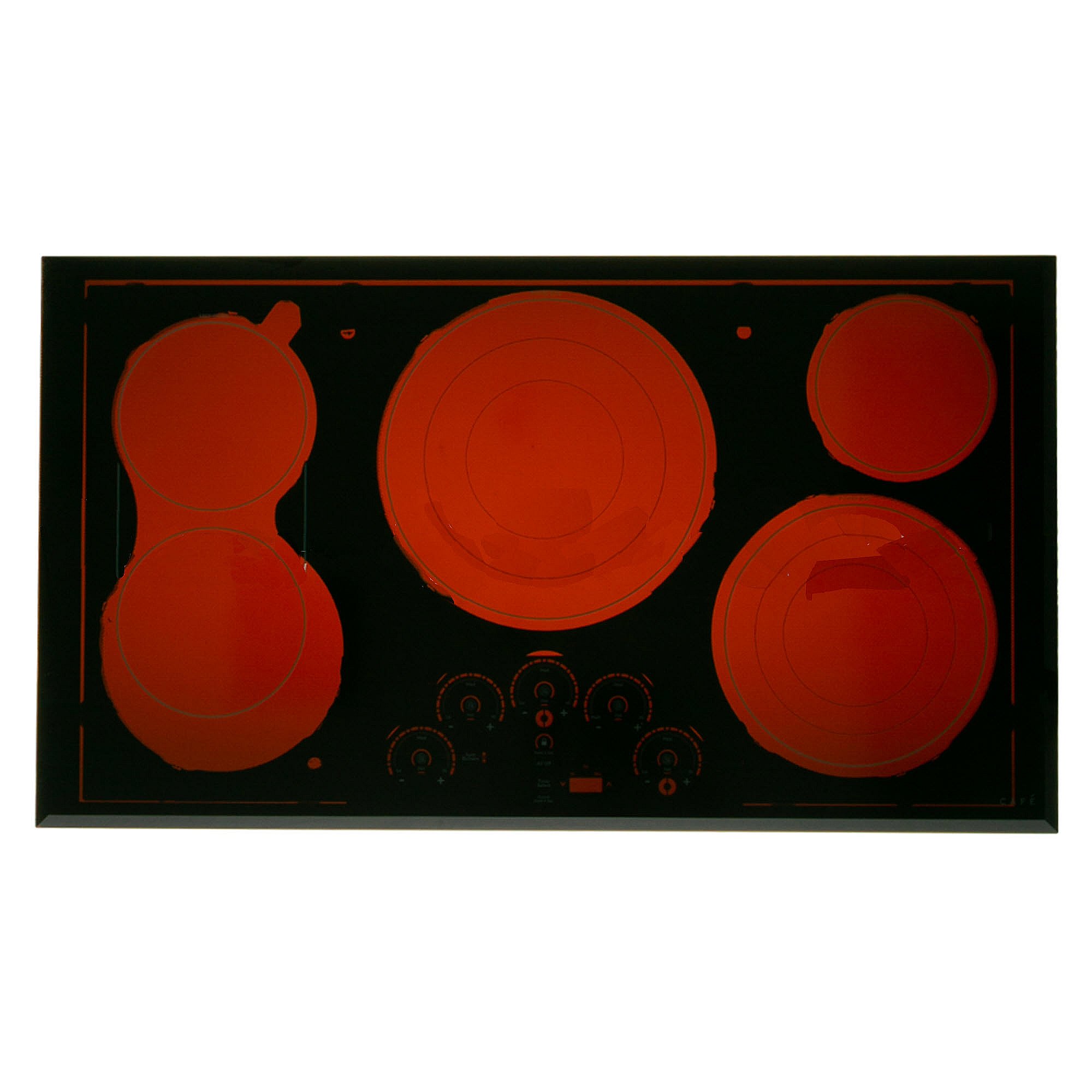 Photo of GE Part #wb62X33186, Caf Maintop Glass And Frame Asm 36 from Repair Parts Direct